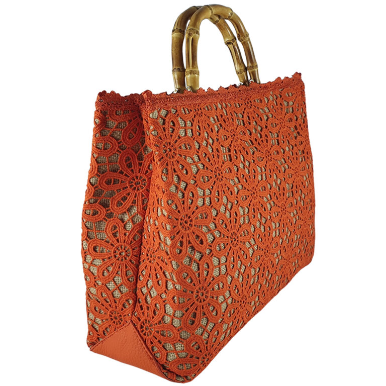 Geanta dama de mana Dafne-portocaliu