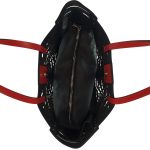 Geanta dama din piele naturala Adele-rosu