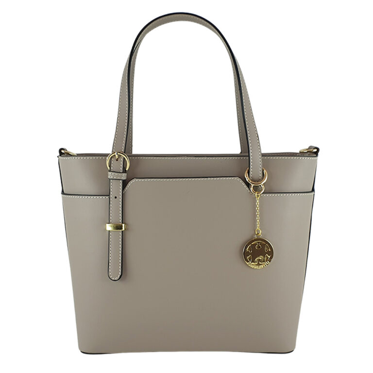 Geanta dama din piele naturala Alice-roz antic