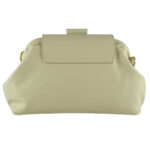 Geanta dama din piele naturala Ariana-crem