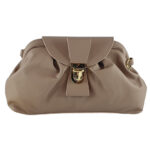 Geanta dama din piele naturala Ariana-roz antic