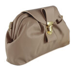 Geanta dama din piele naturala Ariana-roz antic