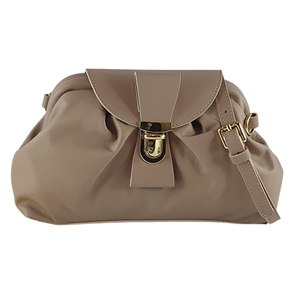 Geanta dama din piele naturala Ariana-roz antic Geanta dama din piele naturala Ariana-roz antic