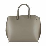 Geantă dama din piele naturala Donatela-grej