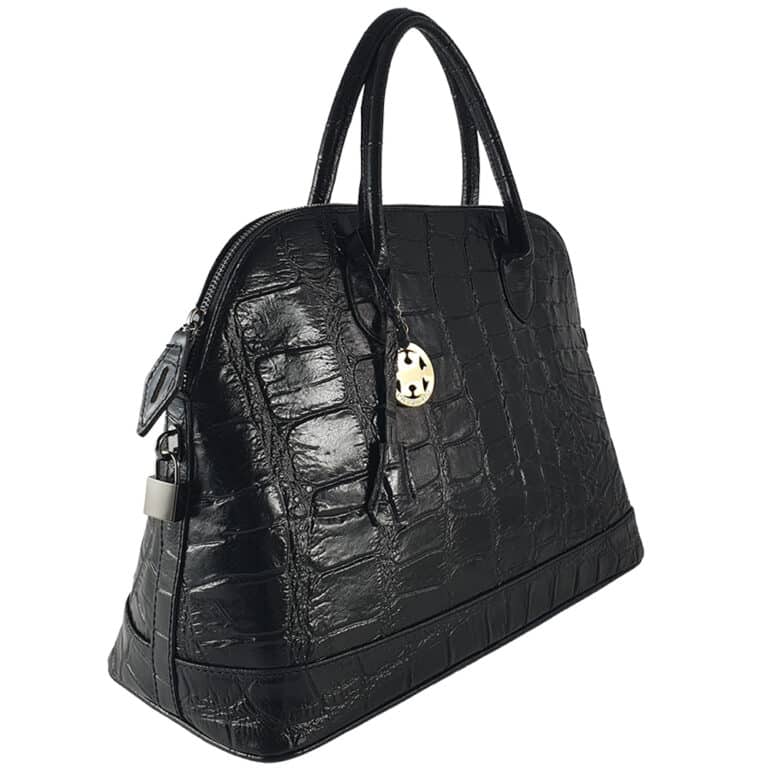 Geanta dama din piele naturala Liana-negru