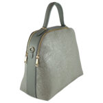 Geanta dama din piele naturala Melisa-gri