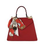 Geantă dama din piele naturala Mia-rosu