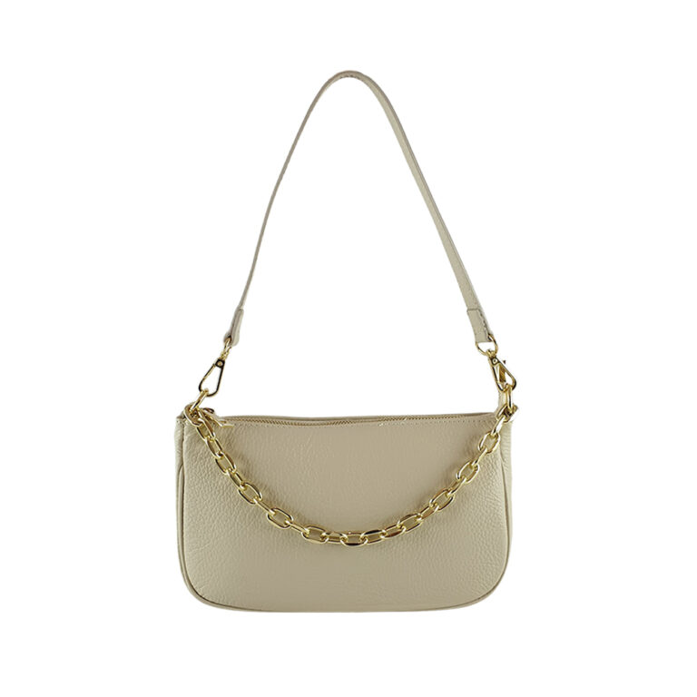 Poșeta dama din piele naturala Camila-bej