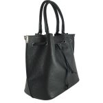 Geantă dama din piele naturala Erica - negru