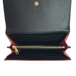 Portofel dama din piele naturala Valeria-rosu