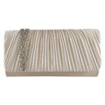 Poseta dama eleganta-bej 30630