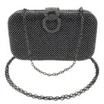 Poseta dama eleganta-negru 8102