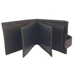 Portofel clasic bărbați piele naturala-maro